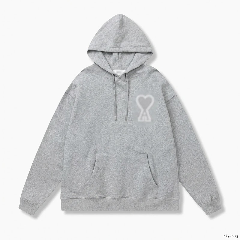 AMI Love Series Grey Hoodie