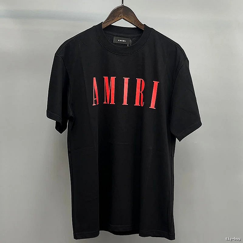 Amiri Black Red Records Graphic T-Shirt Travel Pack
