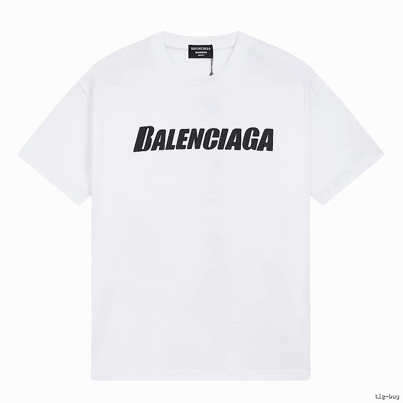 Balenciaga minimalist white T-shirt