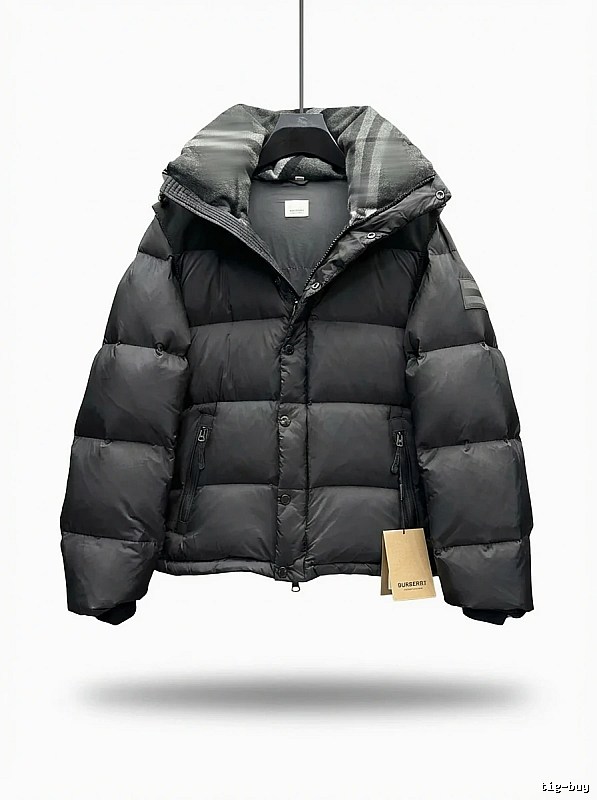 Black fashionable down jacket of Balenciaga