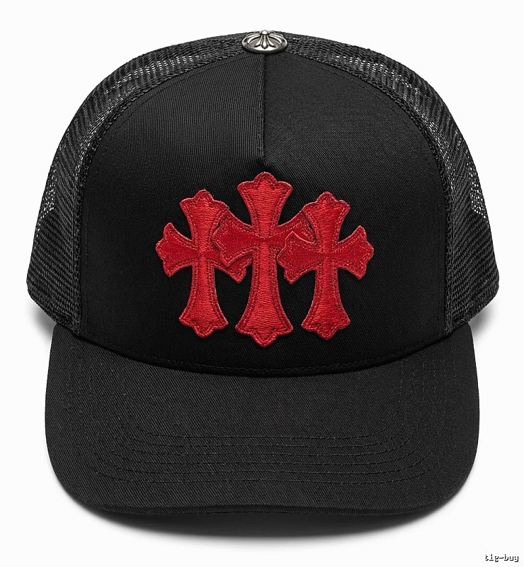 Chrome Hearts Cross Cool Black Hat