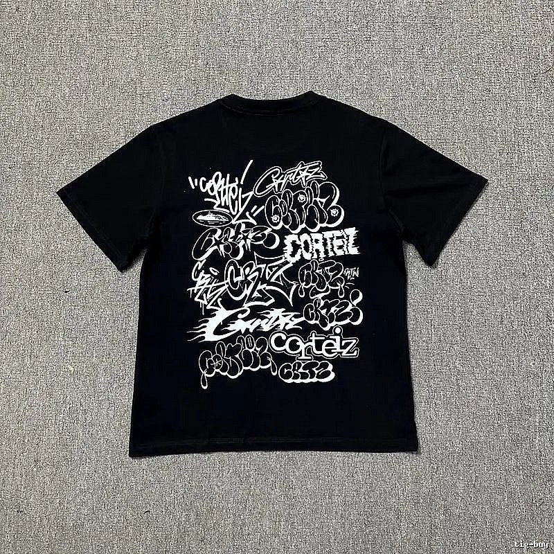 Corteiz Lightweight Logo T-shirt Black Corteiz for Gift Ideas