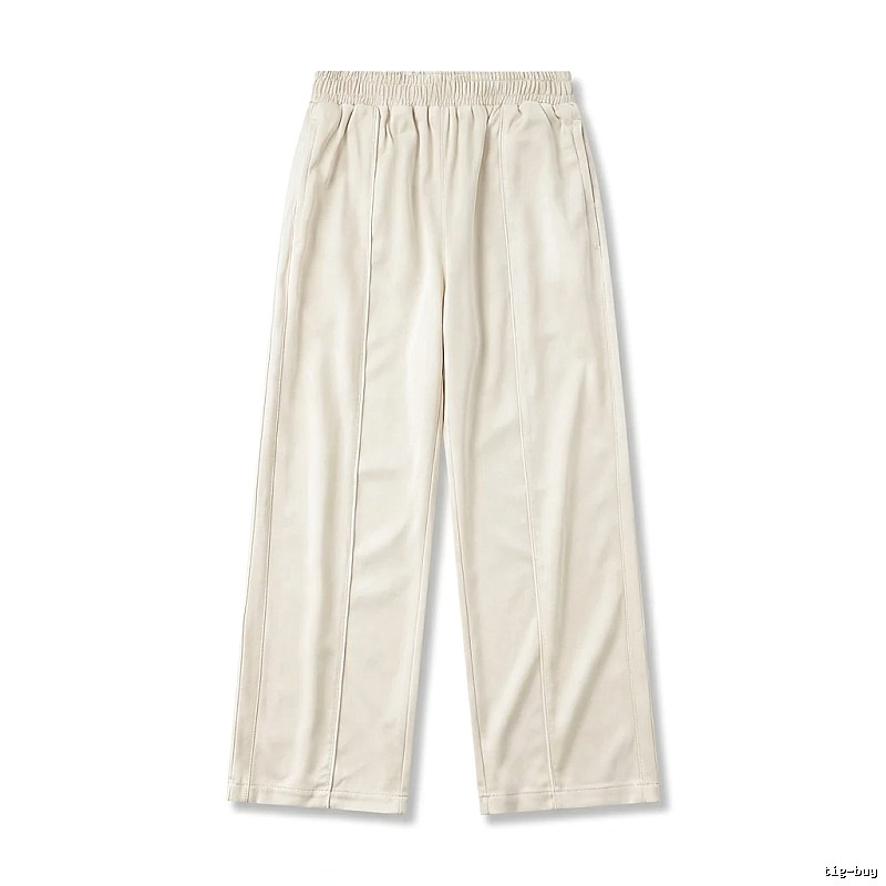 Corteiz minimalist style off-white wide-leg pants