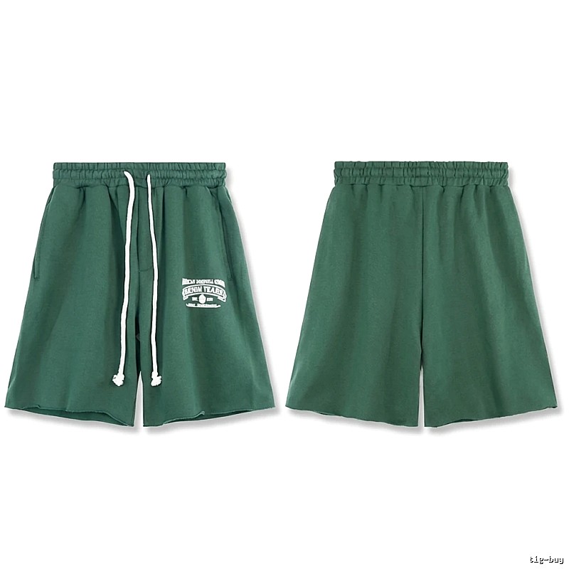 DENIM TEARS American Retro Green Shorts