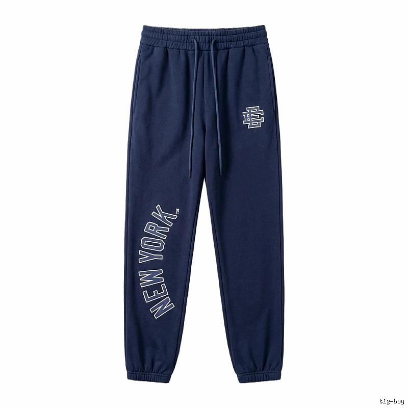 Eric Emanuel New York Style Navy Blue Sweatpants