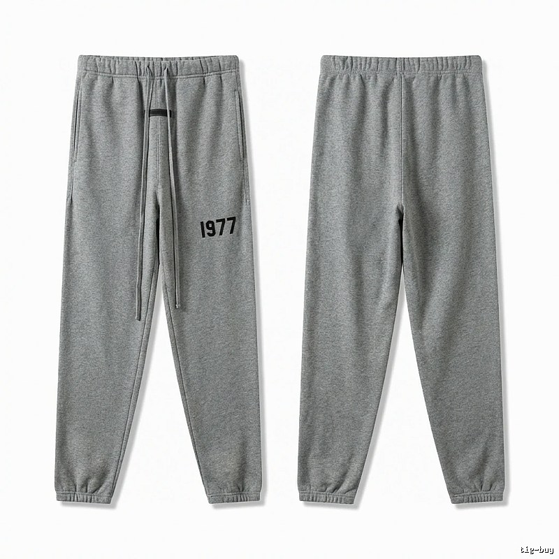 ESSENTIALS 1977 Casual Grey Sweatpants