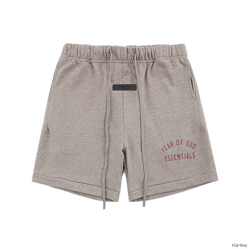 ESSENTIALS casual style grey shorts