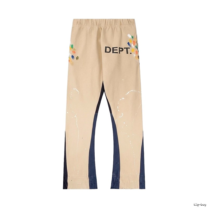 Gallery Dept Graffiti Style Khaki Pants