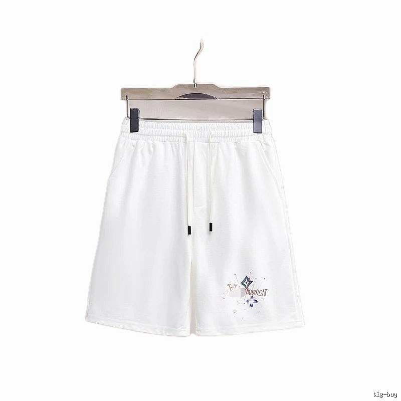 Louis Vuitton Printed Casual Style White Shorts