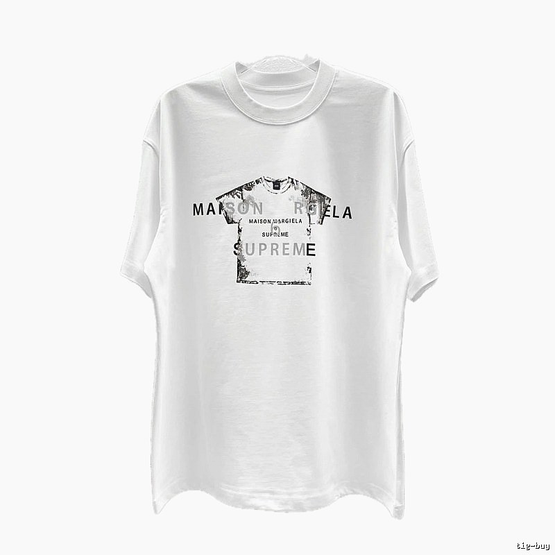 Maison Margiela Co-branded Street Style White T-shirt