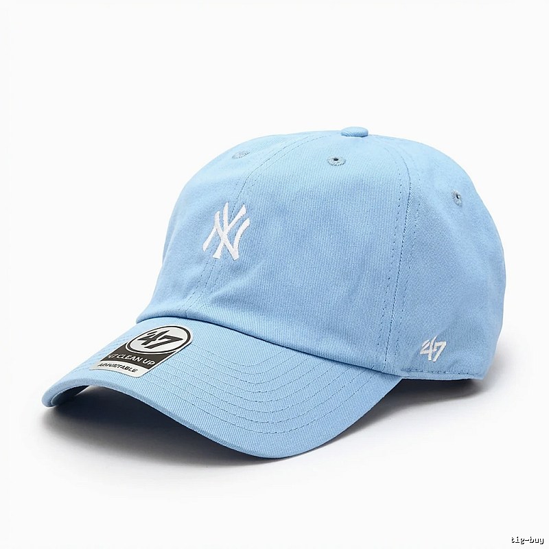 MLB 47 Series Simple Style Light Blue Hat
