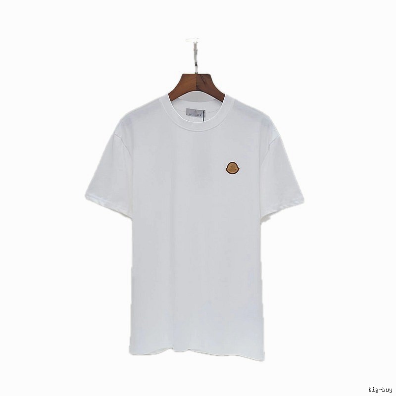 Moncler Classic Minimalist Style White Short-sleeve T-shirt