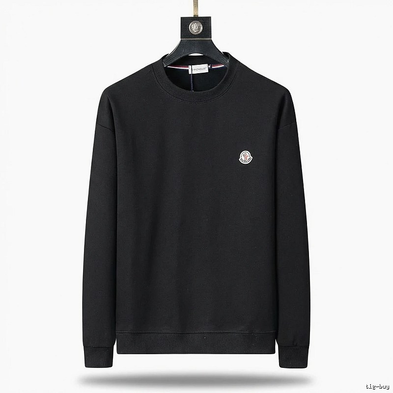 Moncler classic simple black sweatshirt