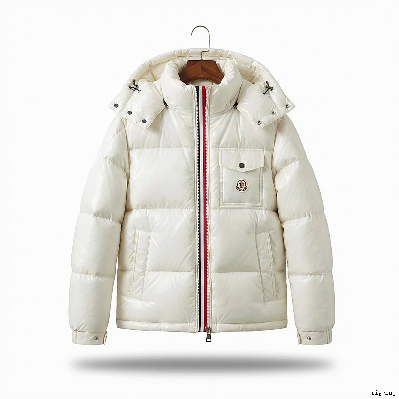 Moncler classic style fashionable white down jacket