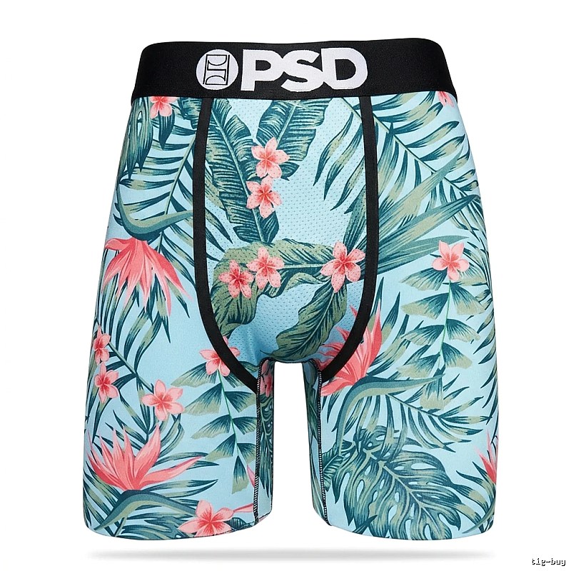 PSD tropical style printed panties