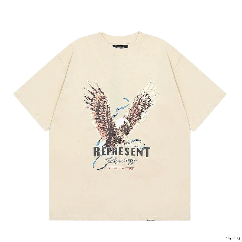 Represent Flying Eagle Vintage Beige T-Shirt