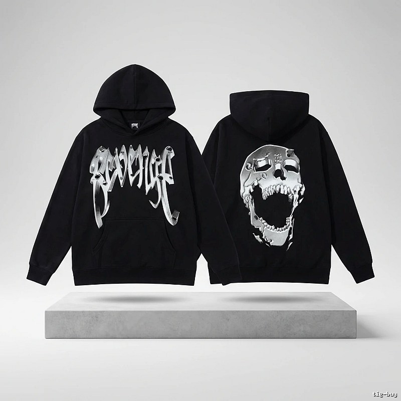 Revenge Skull Dark Style Hoodie