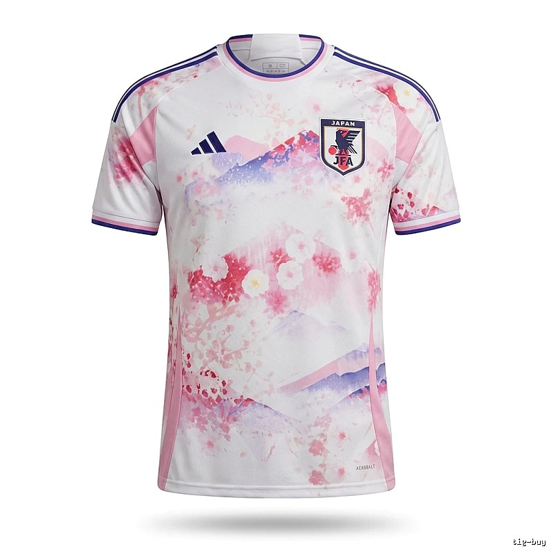 Tokyo Ghoul Sakura Pink and White Short-sleeve Shirt