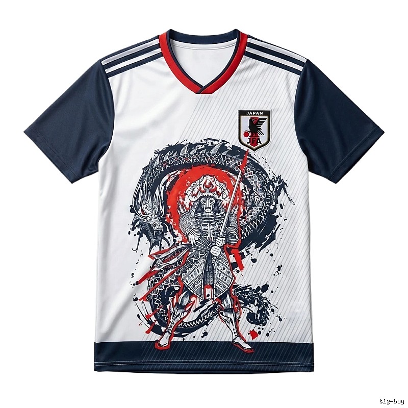 Tokyo Ghoul Samurai Style White T-shirt
