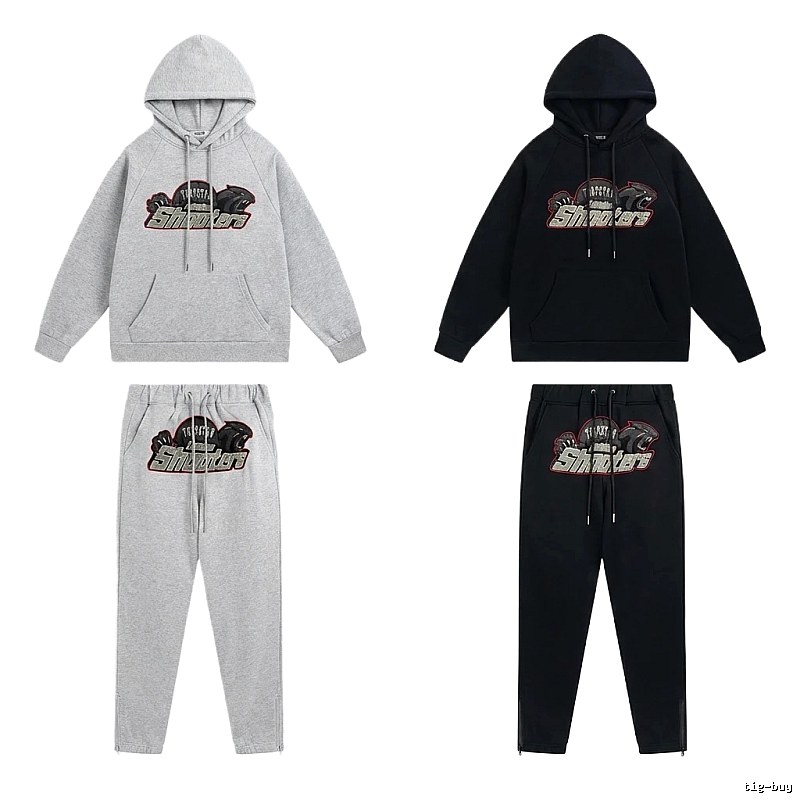 Trapstar sporty grey/black suit set