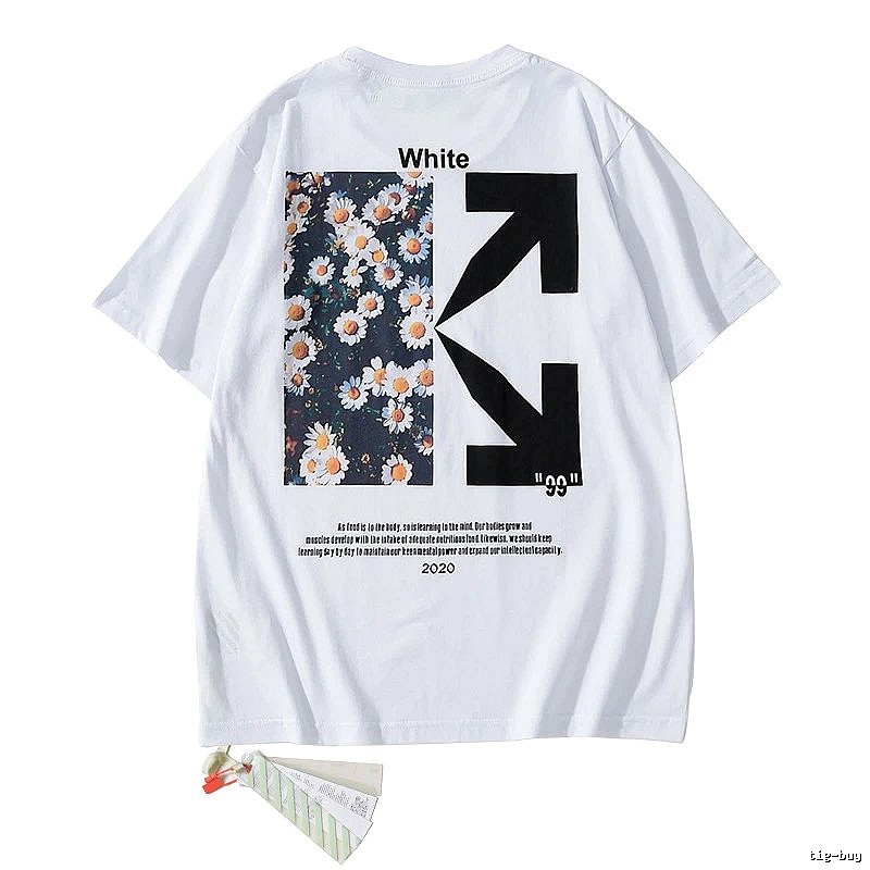 White Style 685 Anime Graphic T-Shirt Minimal Look