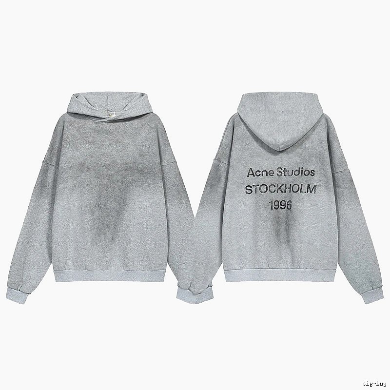 Acne Studios Casual Stockholm hoodie Dark Acne Studios for Streetwear Looks