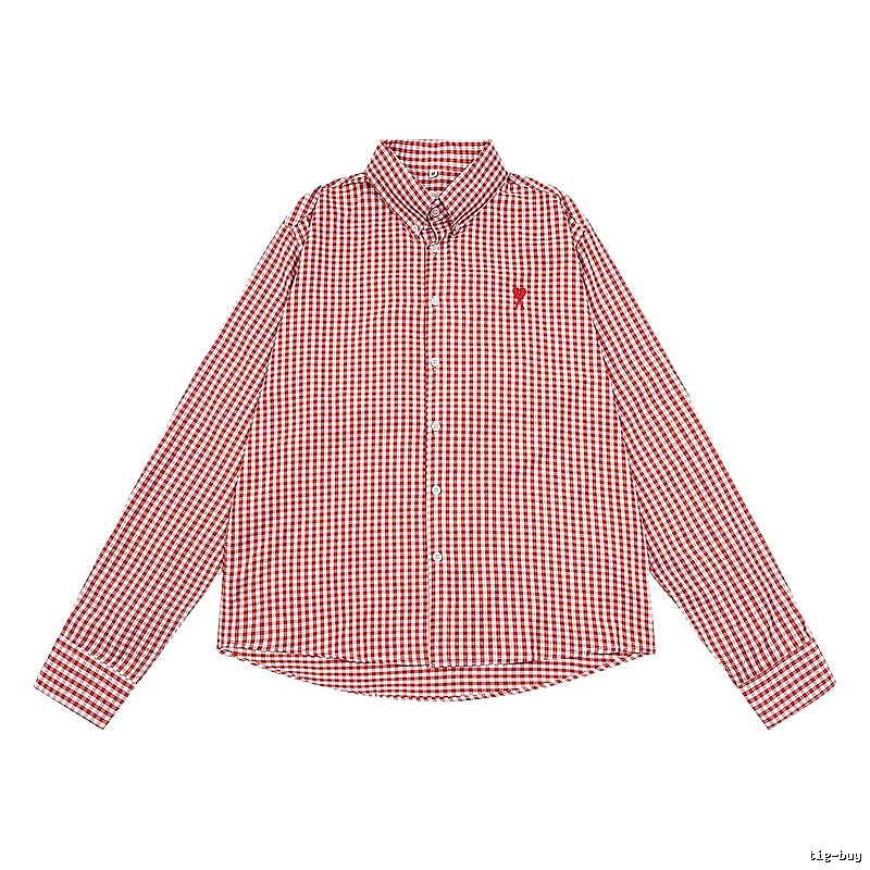 AMI checkered retro-style shirt