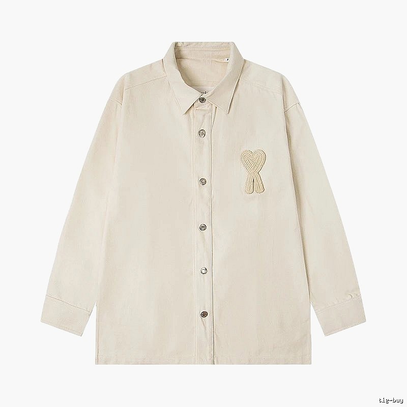 AMI Embroidered Love Style Shirt