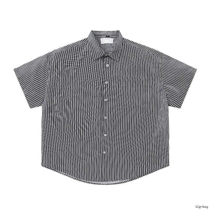 AMI striped retro-style shirt