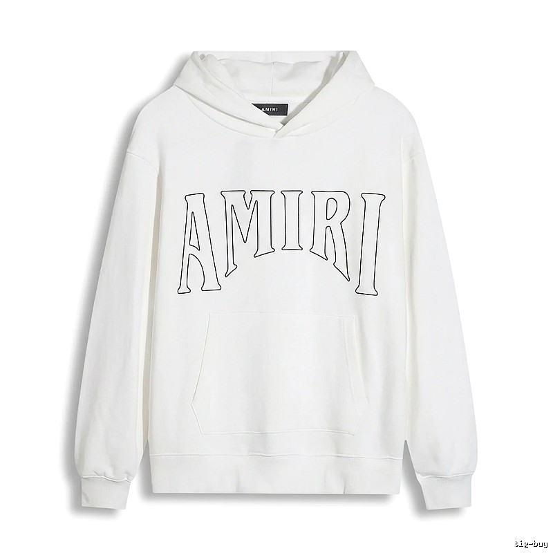 AMIRI Alphabet Style White Sweatshirt