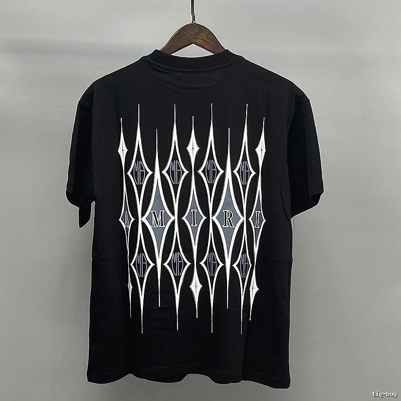 Amiri Black White Records Graphic T-Shirt Everyday Rotation