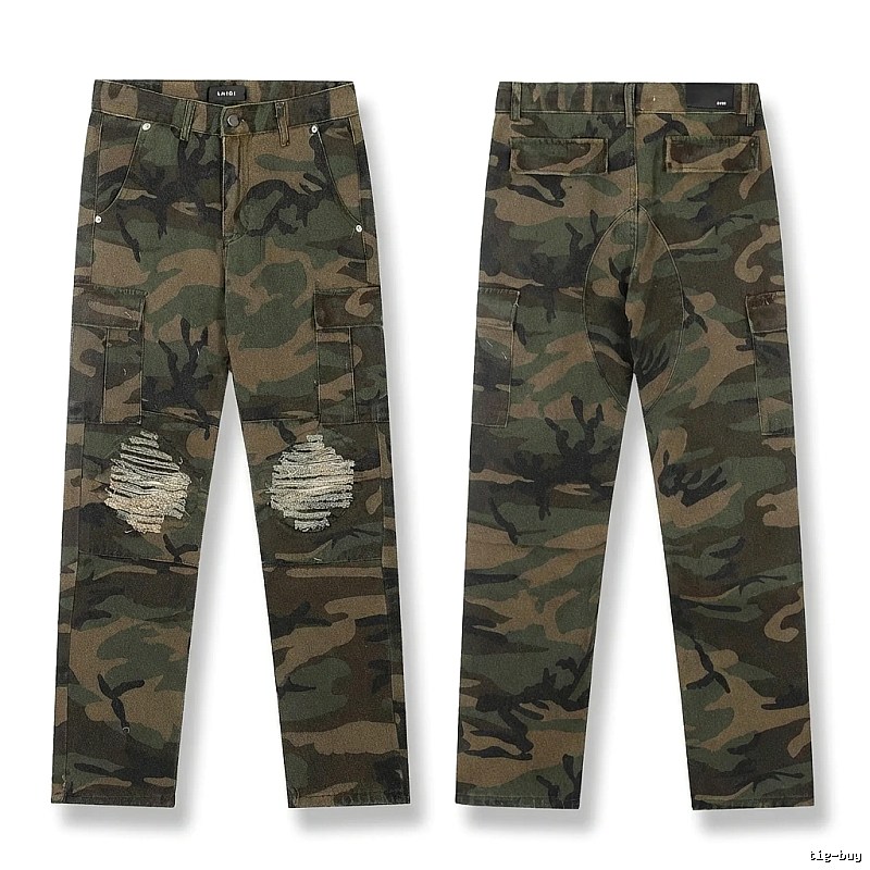 AMIRI camouflage-style work pants