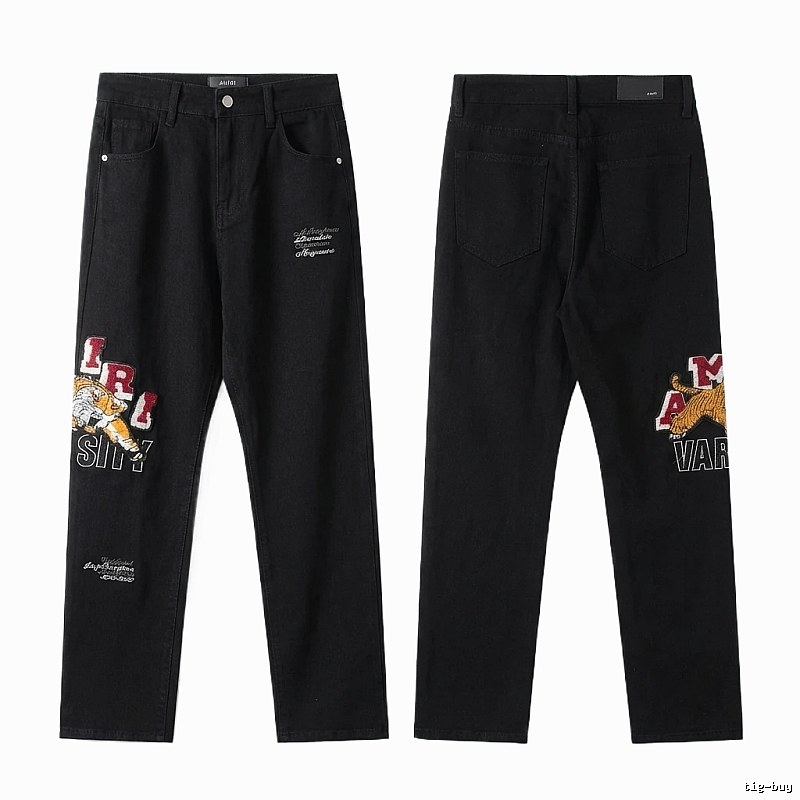 AMIRI retro - style black jeans