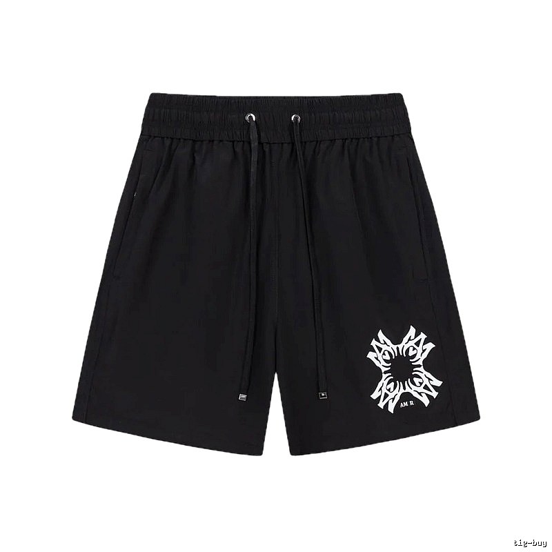 AMIRI Trendy and Cool Style Black Shorts