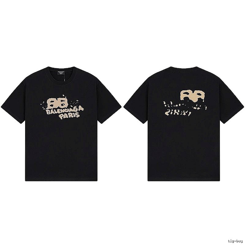 Balenciaga BB Series Black T-shirt