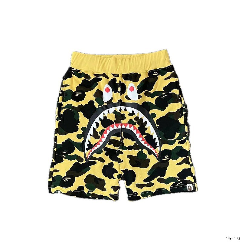 Bape Shark Camouflage Shorts