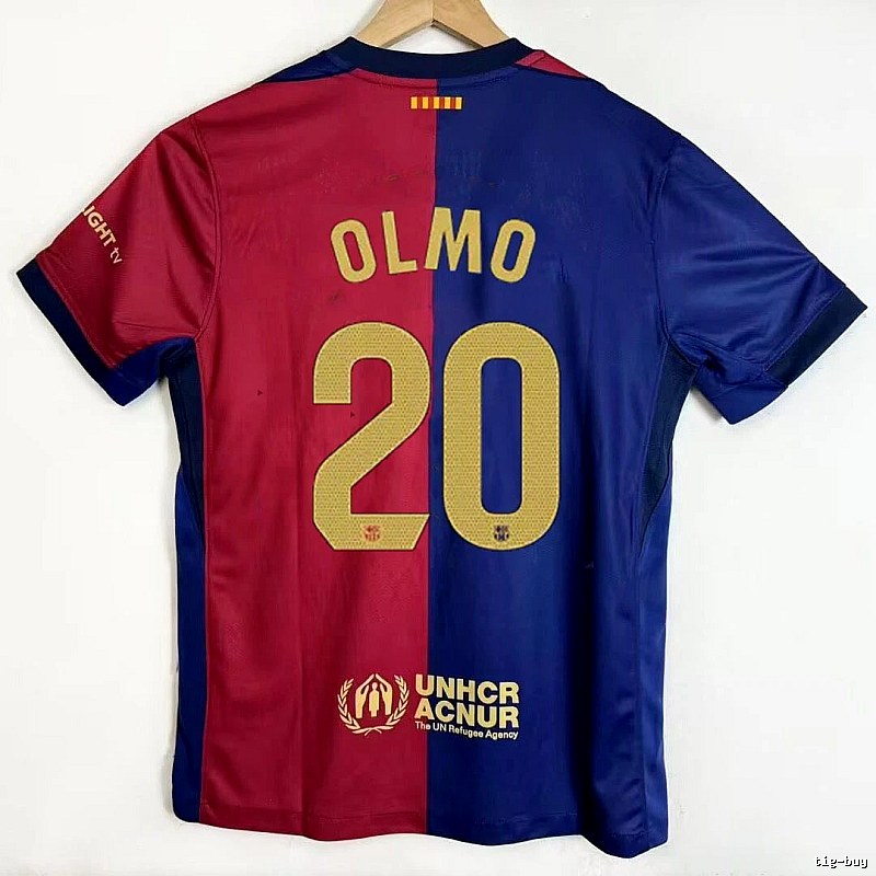 Barcelona Lightweight Gavi #6 soccer jersey Blue Red Barcelona for Trend Styling