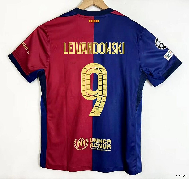 Barcelona Urban Gavi #6 soccer jersey Blue Red Barcelona with Statement Pattern