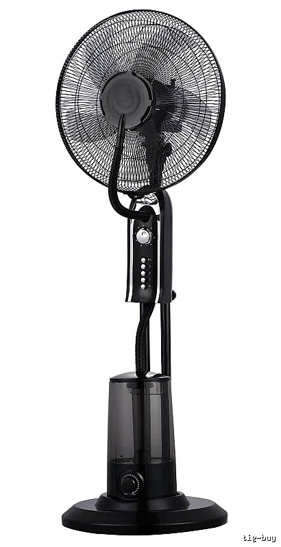 Bladeless Pedestal Cooling Fan For Room Airflow 18-inch Mechanical Control eu Plug