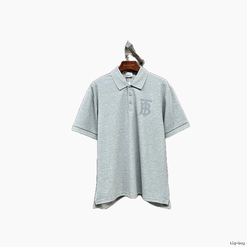 Burberry classic grey polo shirt
