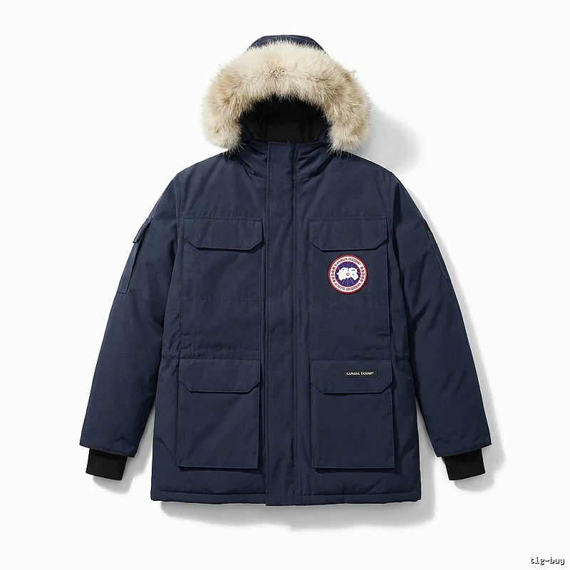 Canada Goose Expedition Parka in Navy Blue