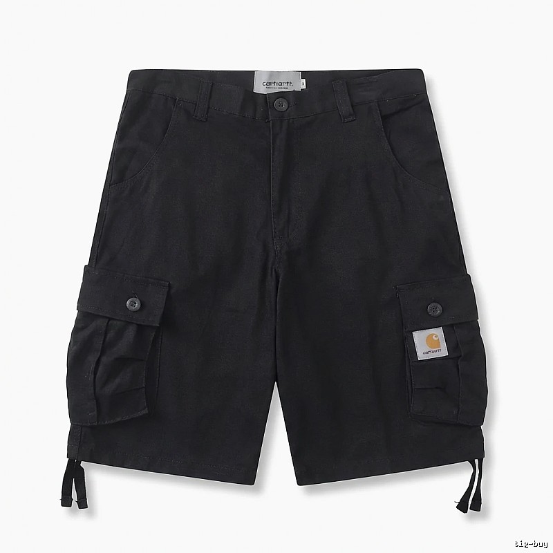 Carhartt workwear style black shorts