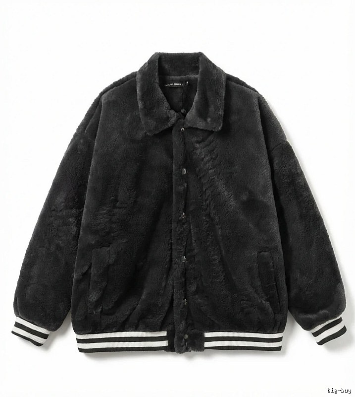 Chrome Hearts plush retro-style coat