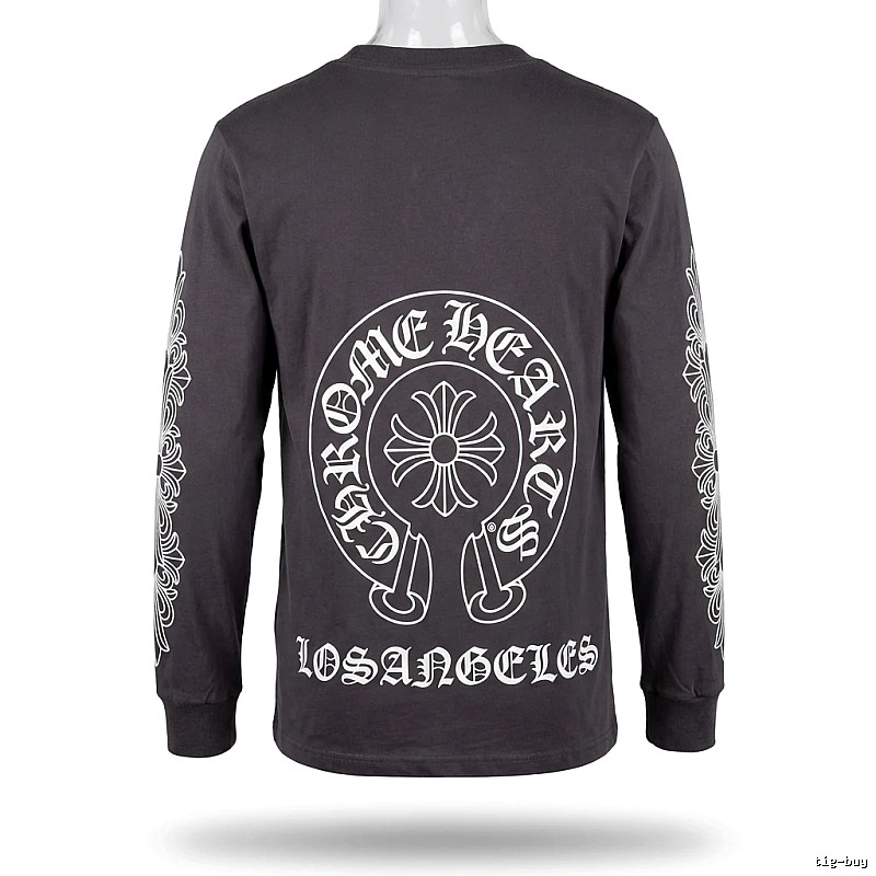 Chrome Hearts Print Dark Style Long-sleeve