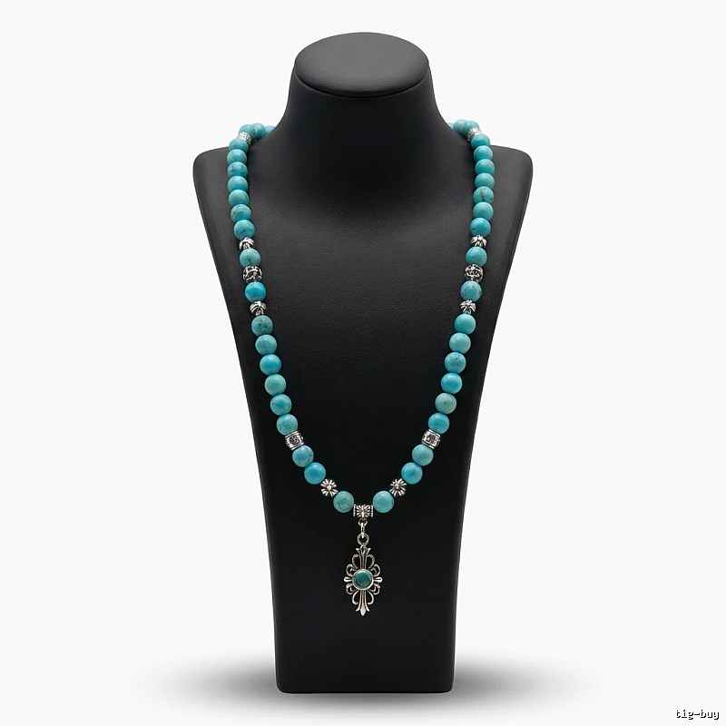 Chrome Hearts Turquoise Vintage Necklace