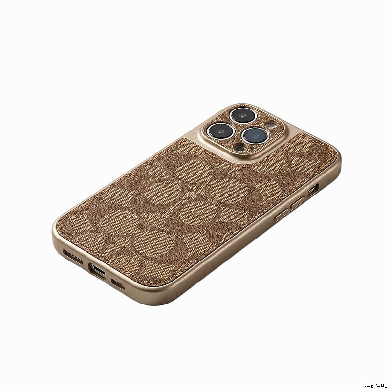 Coach Print Retro Style iPhone Case