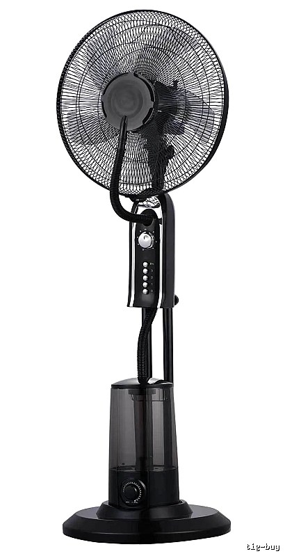 Desktop Pedestal Cooling Fan For Remote Cooling 16-inch Mechanical Control eu Plug