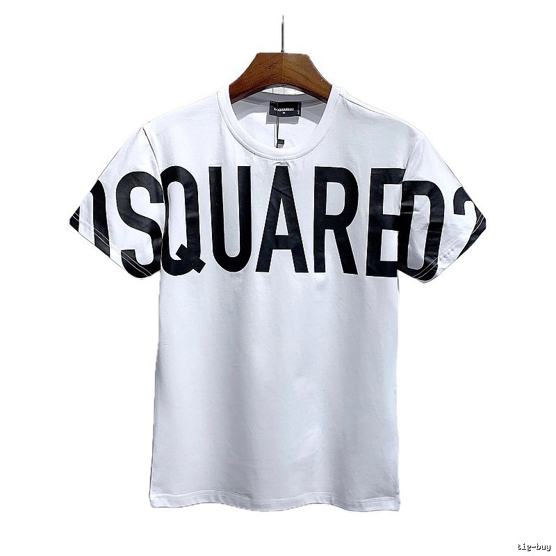 DSQUARED2 Lettering Street Style White T-shirt