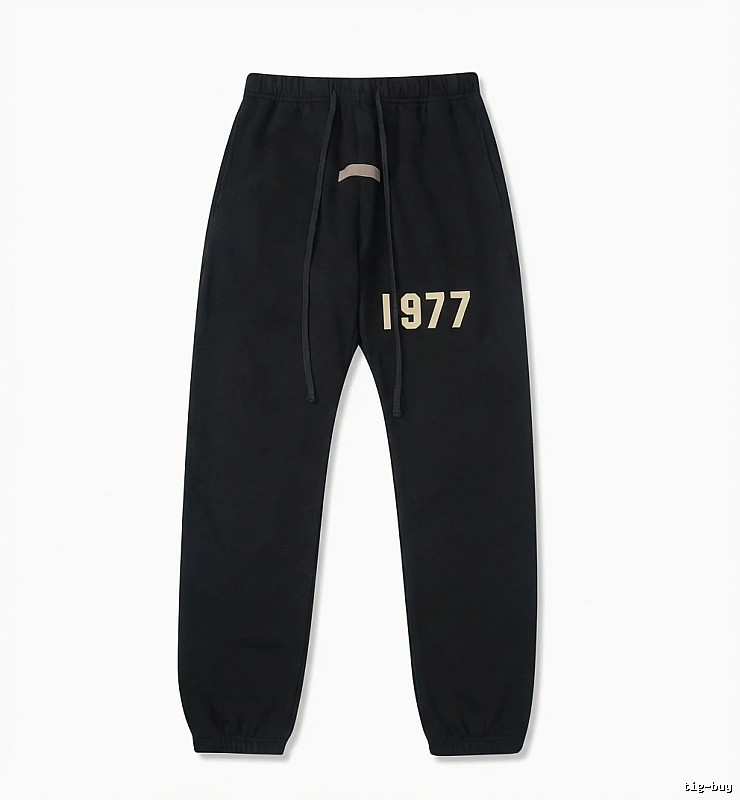 ESSENTIALS 1977 Casual Style Black Pants