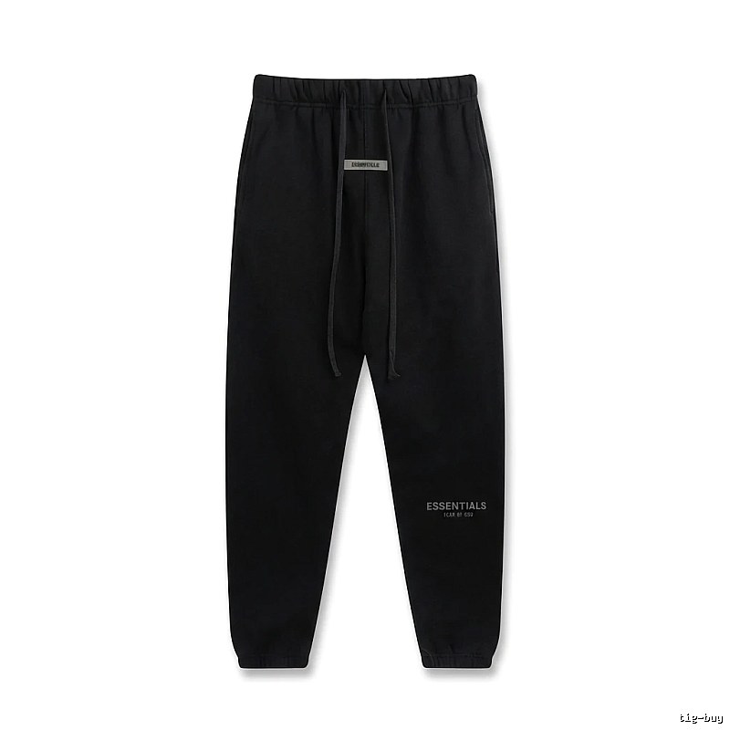 ESSENTIALS Basic Black Sweatpants